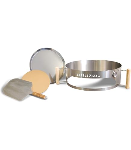 Amazon.com : KettlePizza Deluxe 22.5 - Pizza Oven Kit for 22.5
